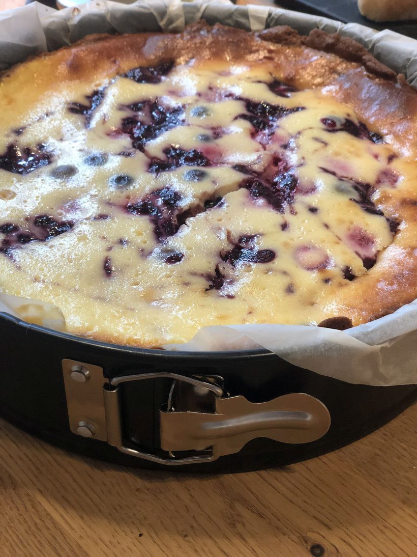 Blaubeer Kasekuchen Einfach Schnell Lecker Deine Christine